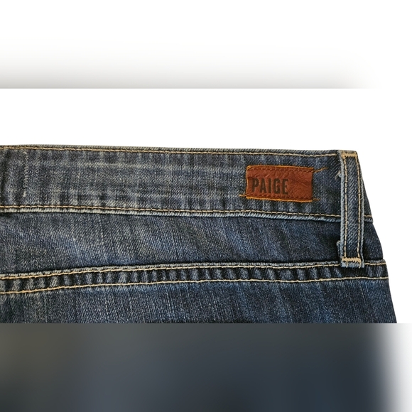 Paige Jimmy Jimmy Skinny Distressed Mid Rise Jeans - Sz 29 - Picture 7 of 7